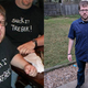 Xopher in 2010 (left) and 2018 (right).